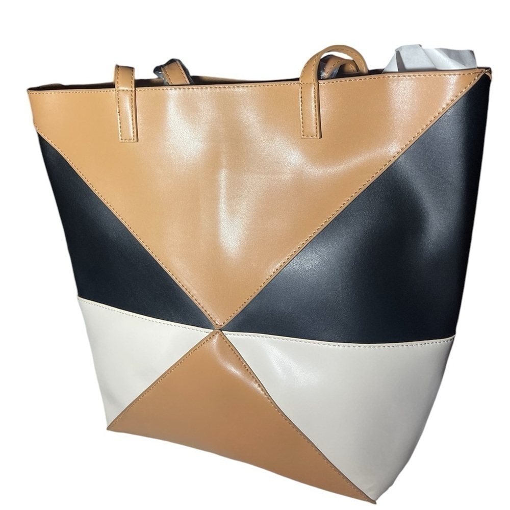 JustFab Colour Blocked Tote - NWT​ - Picture 4 of 7